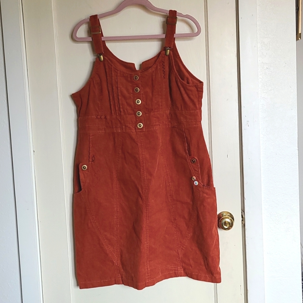 Joe Browns Corduroy Pinafore dress